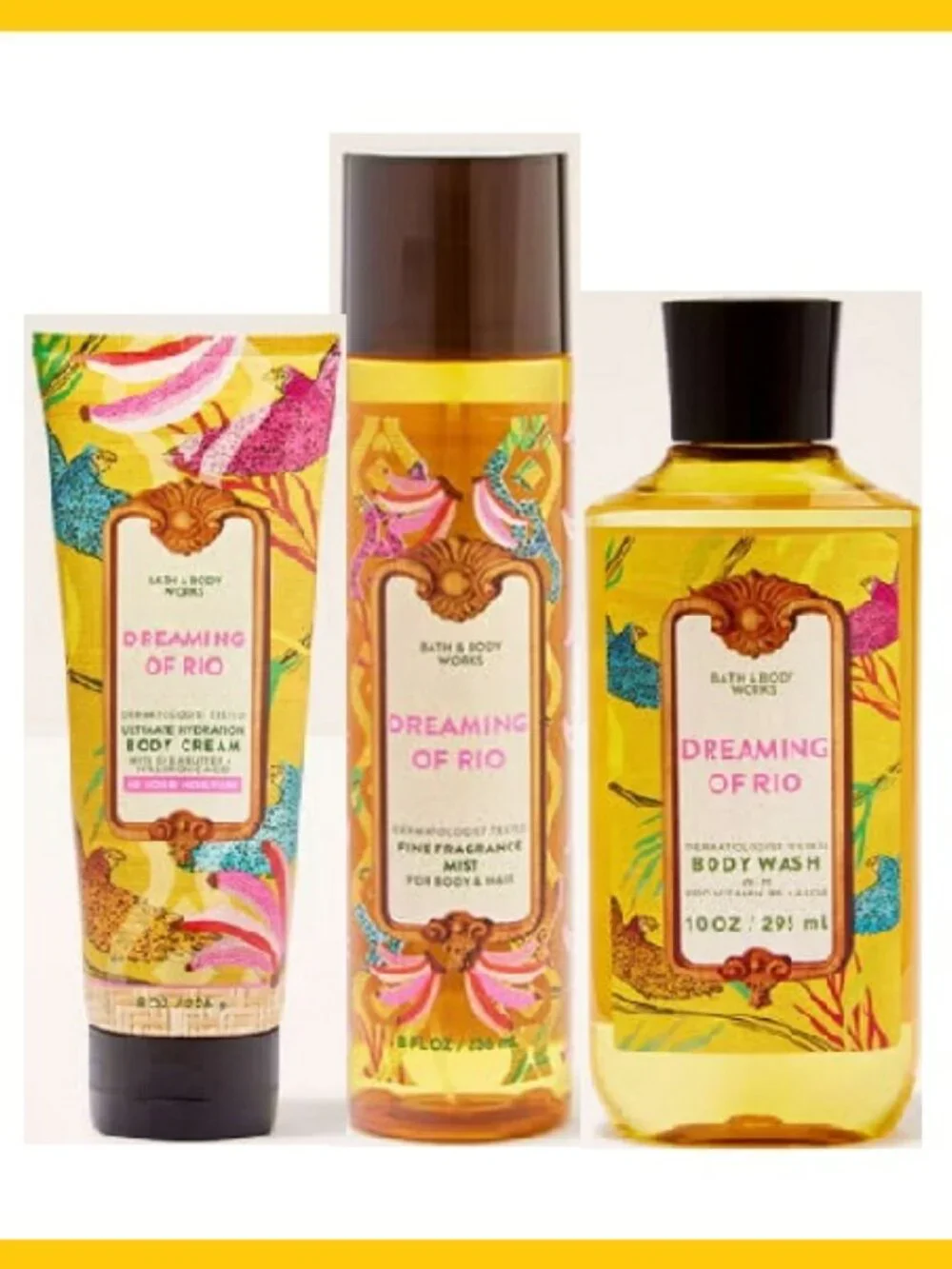 NWT Bath & Body Works 3pc Dreaming of Rio Set - Picture 1 of 11